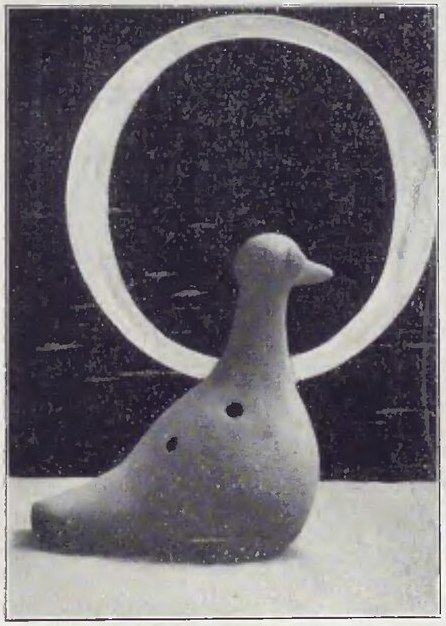 Photograph from Ars et Labor, July 15, 1909, page 493, captioned La prima ocarina