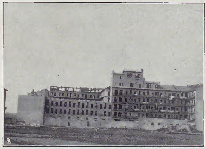 Photograph from Ars et Labor, July 15, 1909, page 495, captioned Le case di via Palestrina in Milano ove abitava l'inventore